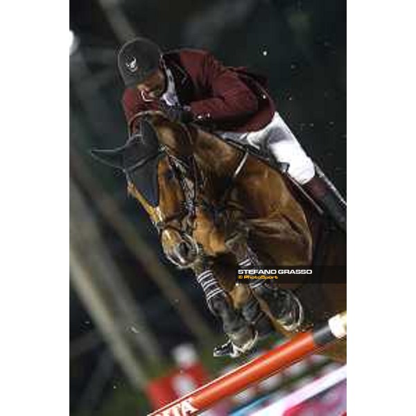 Team Qatar wins the Furusiyya Fei Nations Cup Jumping Final - Longines Challenge Cup Sheikh Ali Bin Khalid Al Thani on Vienna Olympic Barcelona,25th sept. 2015 ph.Stefano Grasso