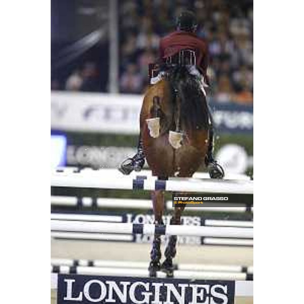 Team Qatar wins the Furusiyya Fei Nations Cup Jumping Final - Longines Challenge Cup Sheikh Ali Bin Khalid Al Thani on Vienna Olympic Barcelona,25th sept. 2015 ph.Stefano Grasso