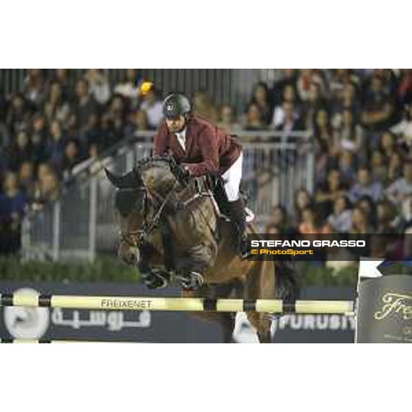 Team Qatar wins the Furusiyya Fei Nations Cup Jumping Final - Longines Challenge Cup Ali Yousef Al Rumaihi on Gunder Barcelona,25th sept. 2015 ph.Stefano Grasso