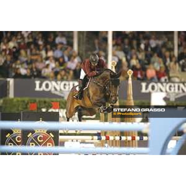 Team Qatar wins the Furusiyya Fei Nations Cup Jumping Final - Longines Challenge Cup Ali Yousef Al Rumaihi on Gunder Barcelona,25th sept. 2015 ph.Stefano Grasso