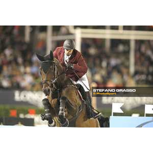 Team Qatar wins the Furusiyya Fei Nations Cup Jumping Final - Longines Challenge Cup Ali Yousef Al Rumaihi on Gunder Barcelona,25th sept. 2015 ph.Stefano Grasso
