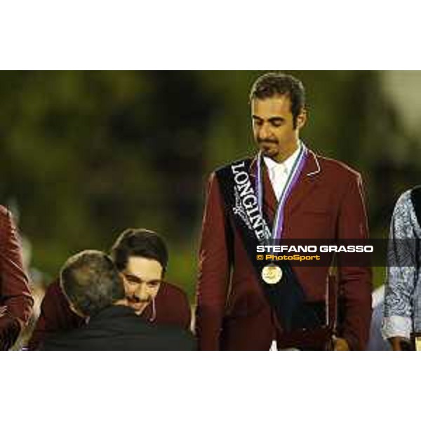 Team Qatar wins the Furusiyya Fei Nations Cup Jumping Final - Longines Challenge Cup The Podium Barcelona,25th sept. 2015 ph.Stefano Grasso