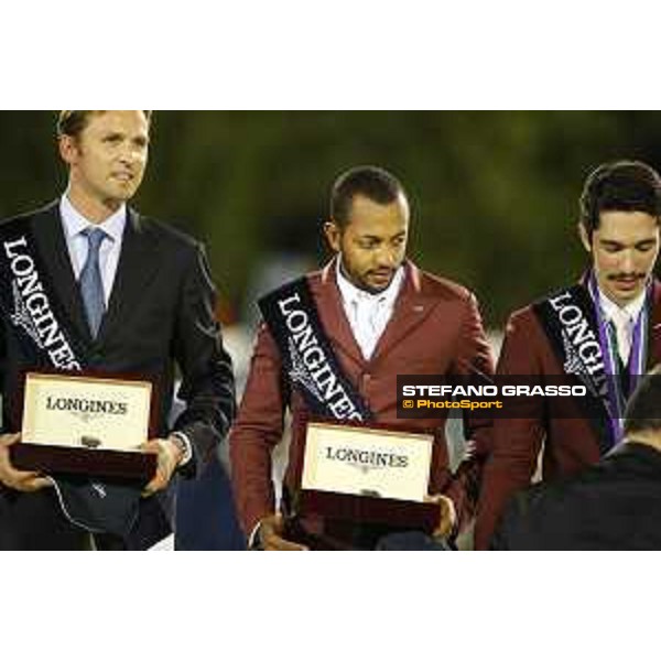 Team Qatar wins the Furusiyya Fei Nations Cup Jumping Final - Longines Challenge Cup The Podium Barcelona,25th sept. 2015 ph.Stefano Grasso