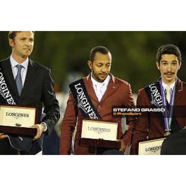 Team Qatar wins the Furusiyya Fei Nations Cup Jumping Final - Longines Challenge Cup The Podium Barcelona,25th sept. 2015 ph.Stefano Grasso