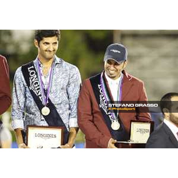 Team Qatar wins the Furusiyya Fei Nations Cup Jumping Final - Longines Challenge Cup The Podium Barcelona,25th sept. 2015 ph.Stefano Grasso
