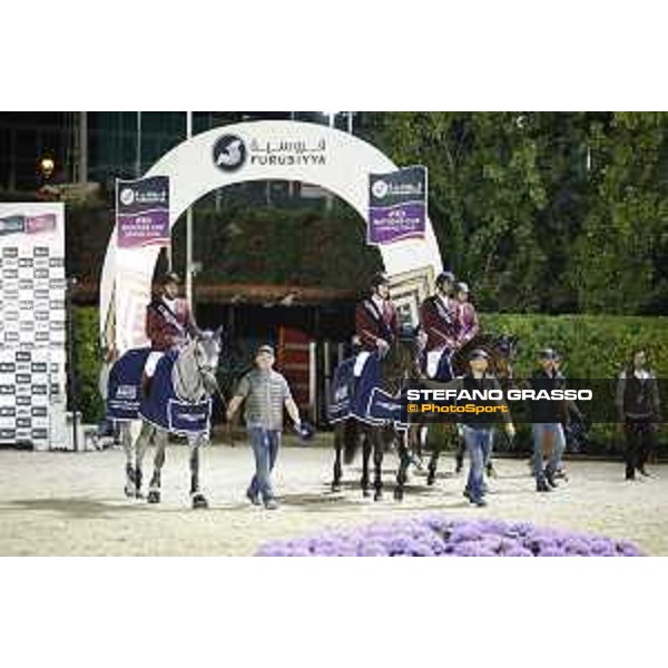 Team Qatar wins the Furusiyya Fei Nations Cup Jumping Final - Longines Challenge Cup Barcelona,25th sept. 2015 ph.Stefano Grasso