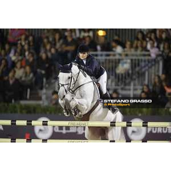 Furusiyya Fei Nations Cup Jumping Final - Longines Challenge Cup Jessica Brown on Casco Barcelona,25th sept. 2015 ph.Stefano Grasso