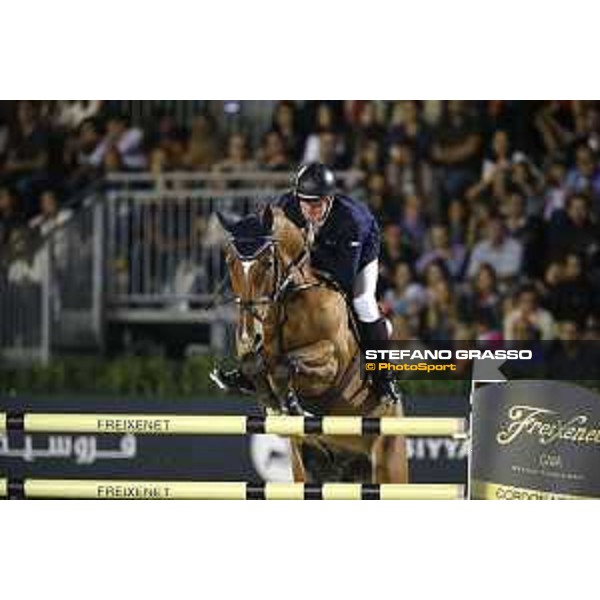 Furusiyya Fei Nations Cup Jumping Final - Longines Challenge Cup Scott Keach on Fedor Barcelona,25th sept. 2015 ph.Stefano Grasso