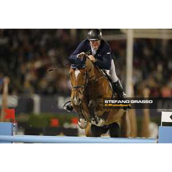 Furusiyya Fei Nations Cup Jumping Final - Longines Challenge Cup Scott Keach on Fedor Barcelona,25th sept. 2015 ph.Stefano Grasso