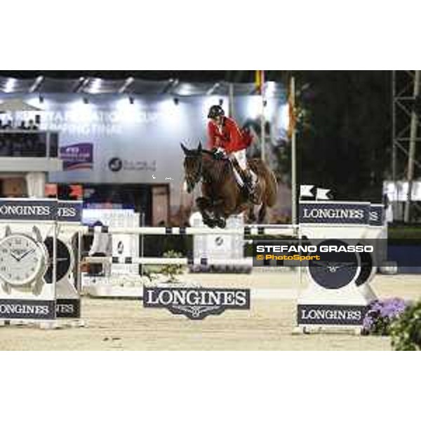 Team Belgium wins the Furusiyya FEI Nations Cup Jumping Final Jos Lansink on For Cento Barcelona,26th sept. 2015 ph.Stefano Grasso