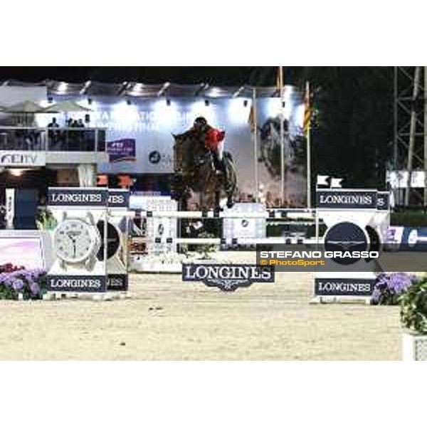 Team Belgium wins the Furusiyya FEI Nations Cup Jumping Final Gregory Wathelet on Conrad de Hus Barcelona,26th sept. 2015 ph.Stefano Grasso