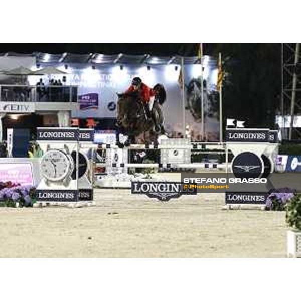 Team Belgium wins the Furusiyya FEI Nations Cup Jumping Final Gregory Wathelet on Conrad de Hus Barcelona,26th sept. 2015 ph.Stefano Grasso