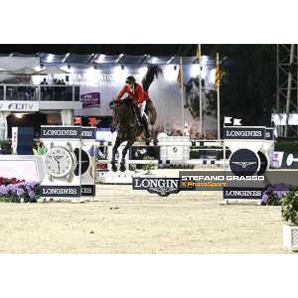 Team Belgium wins the Furusiyya FEI Nations Cup Jumping Final Gregory Wathelet on Conrad de Hus Barcelona,26th sept. 2015 ph.Stefano Grasso