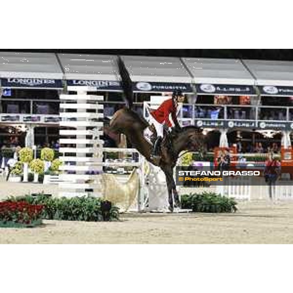 Team Belgium wins the Furusiyya FEI Nations Cup Jumping Final Gregory Wathelet on Conrad de Hus Barcelona,26th sept. 2015 ph.Stefano Grasso