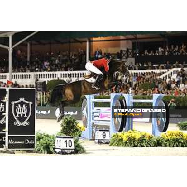 Team Belgium wins the Furusiyya FEI Nations Cup Jumping Final Gregory Wathelet on Conrad de Hus Barcelona,26th sept. 2015 ph.Stefano Grasso