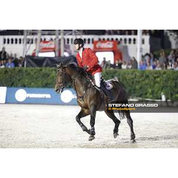Team Belgium wins the Furusiyya FEI Nations Cup Jumping Final Gregory Wathelet on Conrad de Hus Barcelona,26th sept. 2015 ph.Stefano Grasso