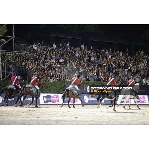 Team Belgium wins the Furusiyya FEI Nations Cup Jumping Final Team Belgium parades Barcelona,26th sept. 2015 ph.Stefano Grasso