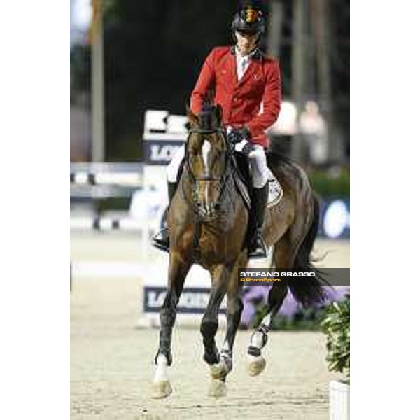 Team Belgium wins the Furusiyya FEI Nations Cup Jumping Final Olivier Philippaerts on H&M Armstrong van de Kapel Barcelona,26th sept. 2015 ph.Stefano Grasso