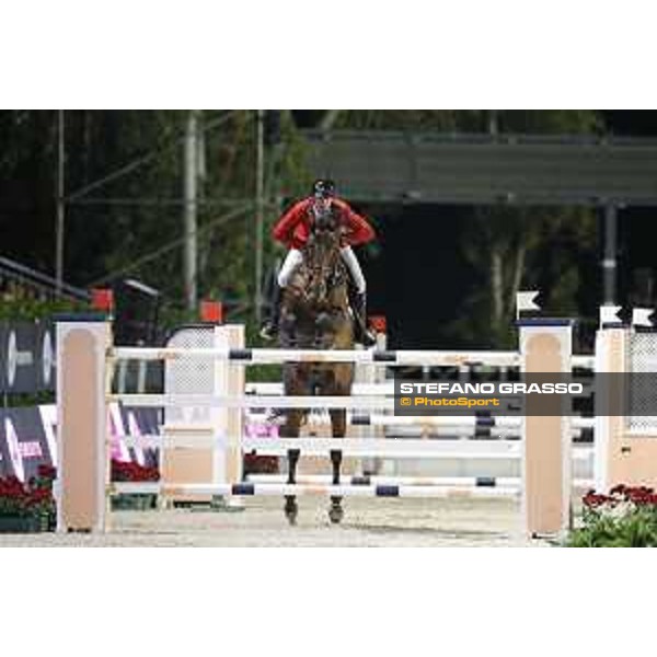 Team Belgium wins the Furusiyya FEI Nations Cup Jumping Final Gregory Wathelet on Conrad de Hus Barcelona,26th sept. 2015 ph.Stefano Grasso