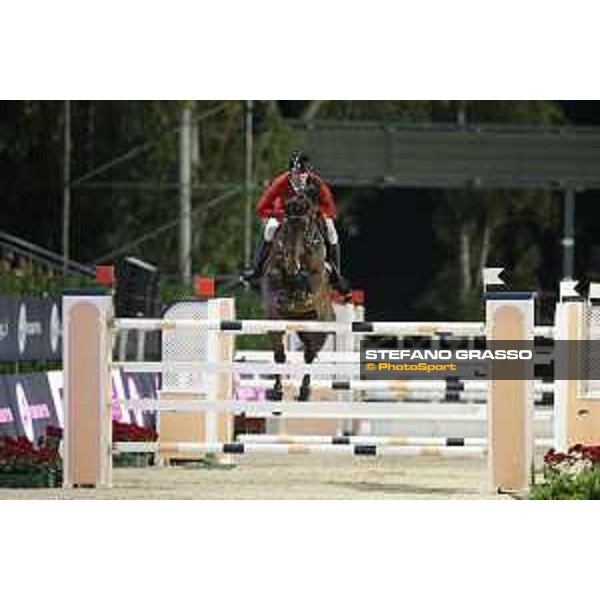 Team Belgium wins the Furusiyya FEI Nations Cup Jumping Final Gregory Wathelet on Conrad de Hus Barcelona,26th sept. 2015 ph.Stefano Grasso