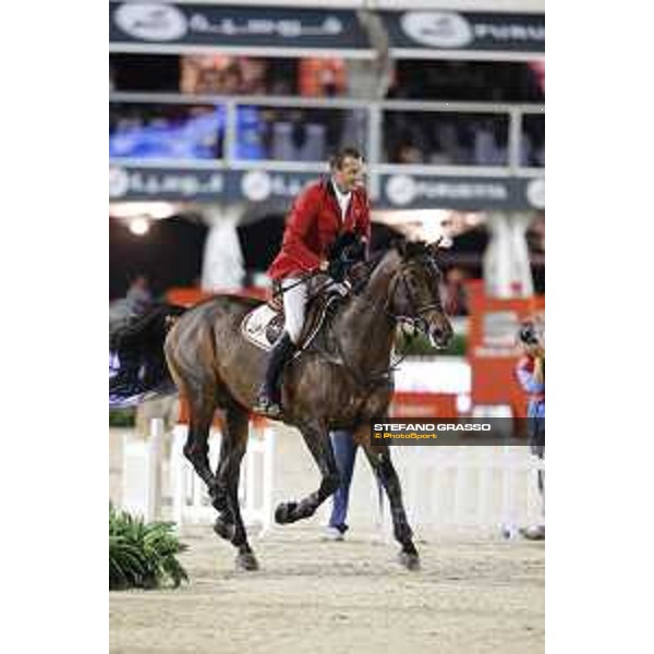 Team Belgium wins the Furusiyya FEI Nations Cup Jumping Final Gregory Wathelet on Conrad de Hus Barcelona,26th sept. 2015 ph.Stefano Grasso