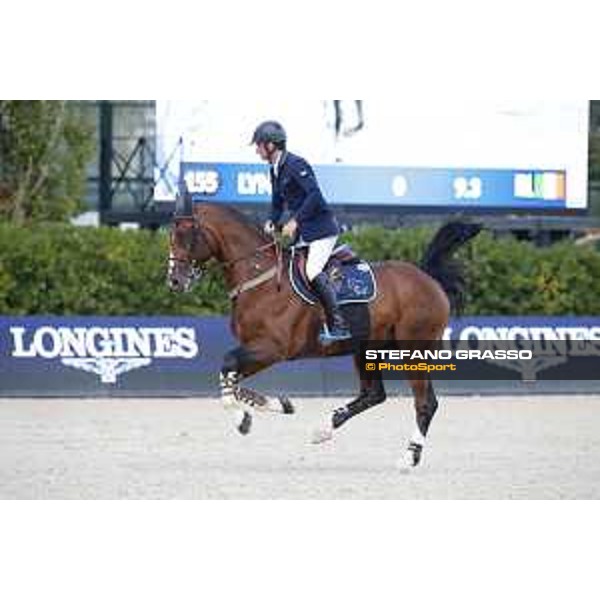Denis Lynch on All Star wins the Longines Cup of the City of Barcelona Barcelona,27th sept. 2015 ph.Stefano Grasso