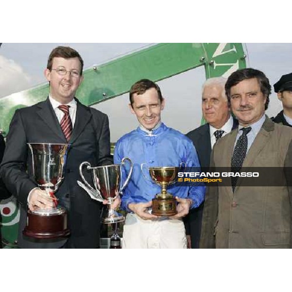giving prize of Premio Lydia Tesio won by Ted Durcan on Dubai Surprise Rome, 23rd october 2005 ph. Stefano Grasso