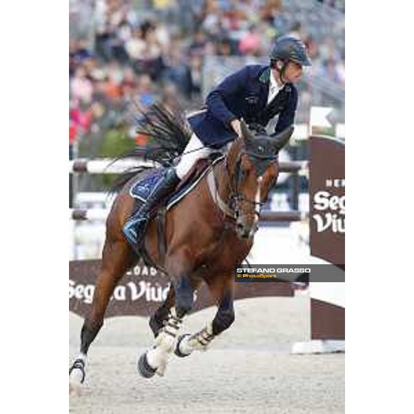 Denis Lynch on All Star wins the Longines Cup of the City of Barcelona Barcelona,27th sept. 2015 ph.Stefano Grasso