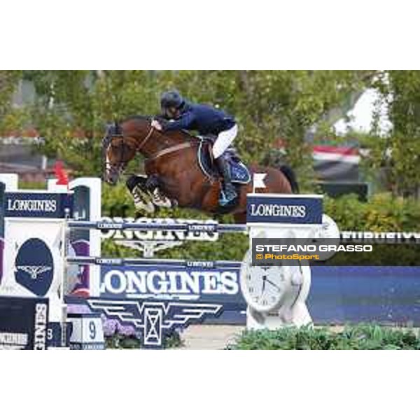 Denis Lynch on All Star wins the Longines Cup of the City of Barcelona Barcelona,27th sept. 2015 ph.Stefano Grasso
