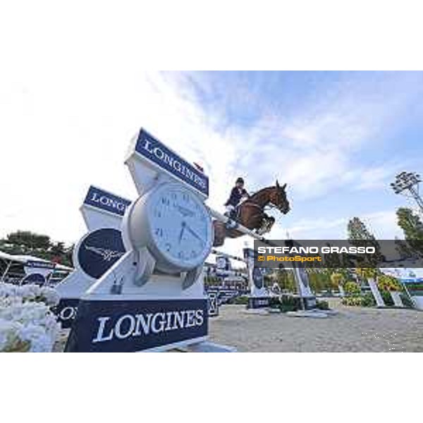 Denis Lynch on All Star wins the Longines Cup of the City of Barcelona Barcelona,27th sept. 2015 ph.Stefano Grasso