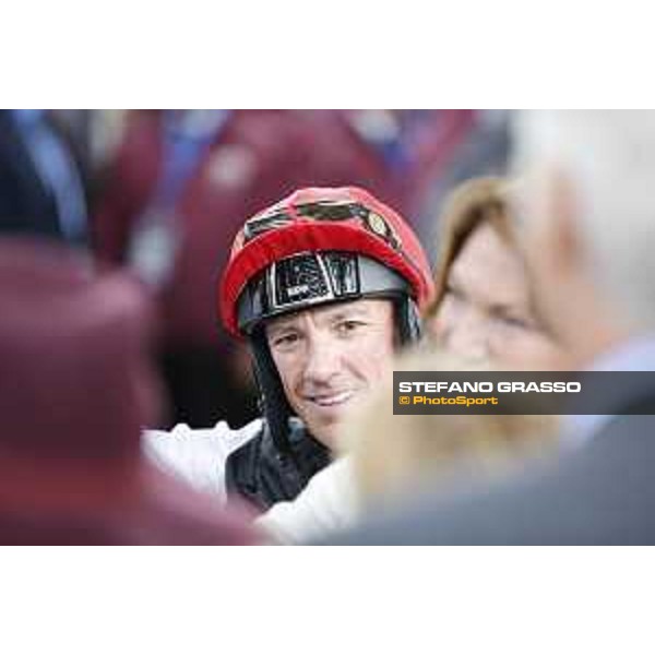 Frankie Dettori and Golden Horn winners of the 94° Qatar Prix de l\'Arc de Triomphe Paris,4th october 2015 ph.Stefano Grasso