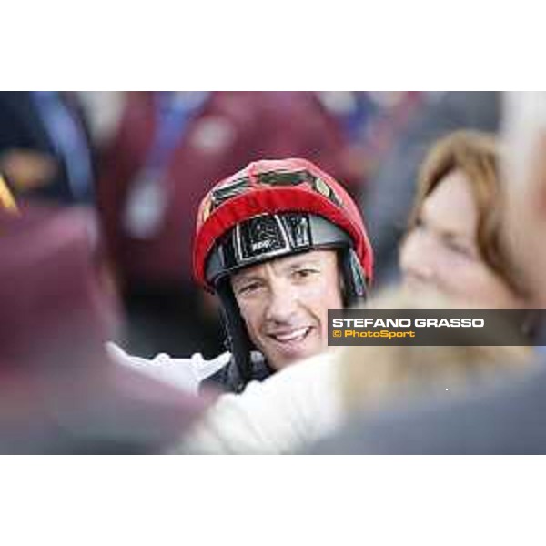 Frankie Dettori and Golden Horn winners of the 94° Qatar Prix de l\'Arc de Triomphe Paris,4th october 2015 ph.Stefano Grasso