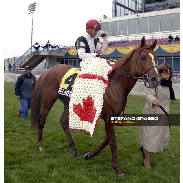 Relaxed Gesture wins the Canadian International pic bvill selwyn 23-10-05