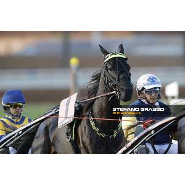 88° Derby Italiano del Trotto - Federico Esposito and Timone EK Rome - Capannelle trot racecourse, 11/10/2015 ph.Stefano Grasso