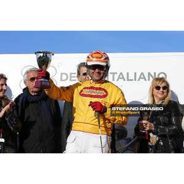Prize giving ceremony Gran Premio Gaetano Turilli Rome - Capannelle trot racecourse, 11/10/2015 ph.Stefano Grasso