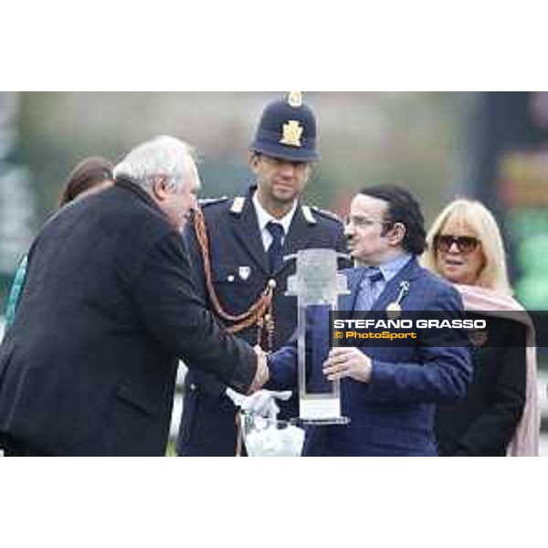 Josef Vana jr. and Chicago win the Gran Corsa Siepi di Milano Milano, San Siro racecourse 18 oct.2015 ph.Stefano Grasso