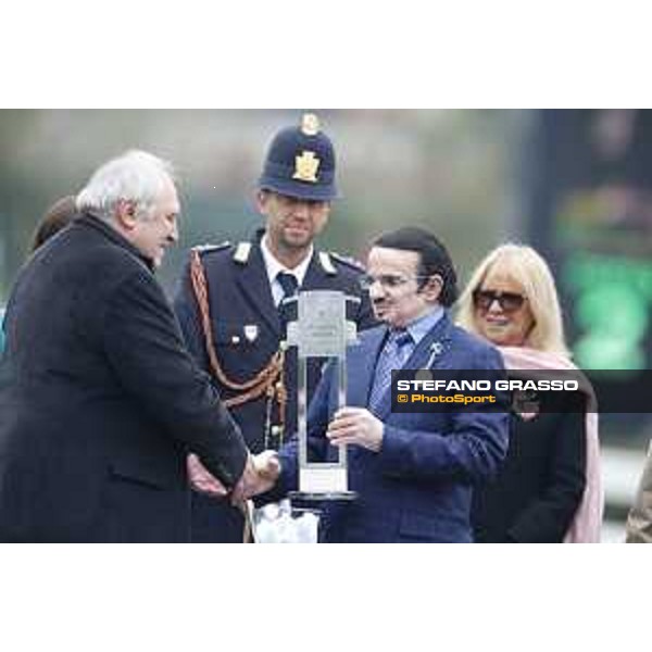 Josef Vana jr. and Chicago win the Gran Corsa Siepi di Milano Milano, San Siro racecourse 18 oct.2015 ph.Stefano Grasso