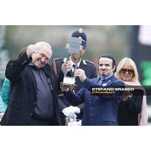 Josef Vana jr. and Chicago win the Gran Corsa Siepi di Milano Milano, San Siro racecourse 18 oct.2015 ph.Stefano Grasso