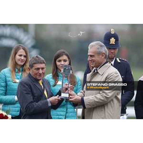 Josef Vana jr. and Chicago win the Gran Corsa Siepi di Milano Milano, San Siro racecourse 18 oct.2015 ph.Stefano Grasso