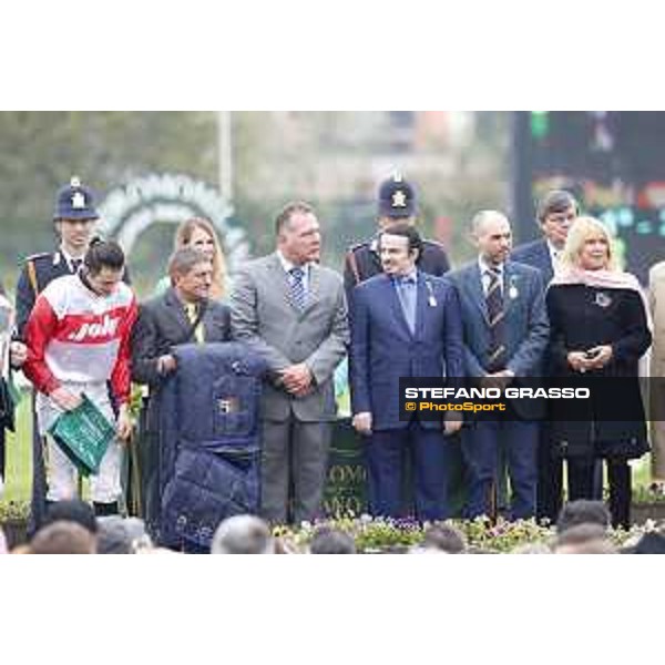 Josef Vana jr. and Chicago win the Gran Corsa Siepi di Milano Milano, San Siro racecourse 18 oct.2015 ph.Stefano Grasso