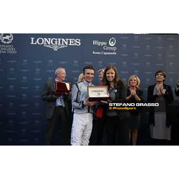 Prize giving ceremony of the Premio Longines Lydia Tesio Roma,Capannelle racecourse 25 october 2015 ph.Stefano Grasso/HippoGroup Roma Capannelle