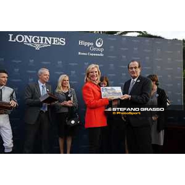 Prize giving ceremony of the Premio Longines Lydia Tesio Roma,Capannelle racecourse 25 october 2015 ph.Stefano Grasso/HippoGroup Roma Capannelle
