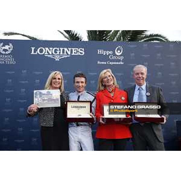 Prize giving ceremony of the Premio Longines Lydia Tesio Roma,Capannelle racecourse 25 october 2015 ph.Stefano Grasso/HippoGroup Roma Capannelle