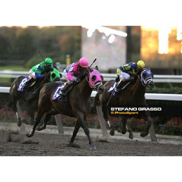 Jerry Bailey on Saint Liam wins the Breeders\' Cup Classic New York, 29th october 2005 ph. Stefano Grasso