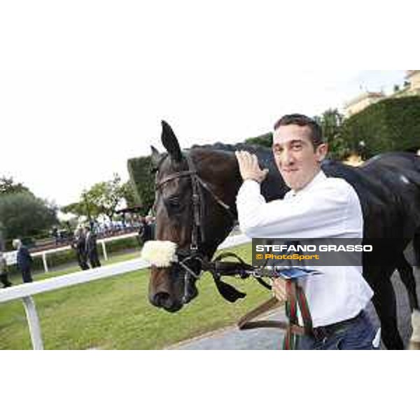 Kaspersky winner of the Premio Ribot Mem.Loreto Luciani Roma,Capannelle racecourse 25 october 2015 ph.Stefano Grasso/HippoGroup Roma Capannelle