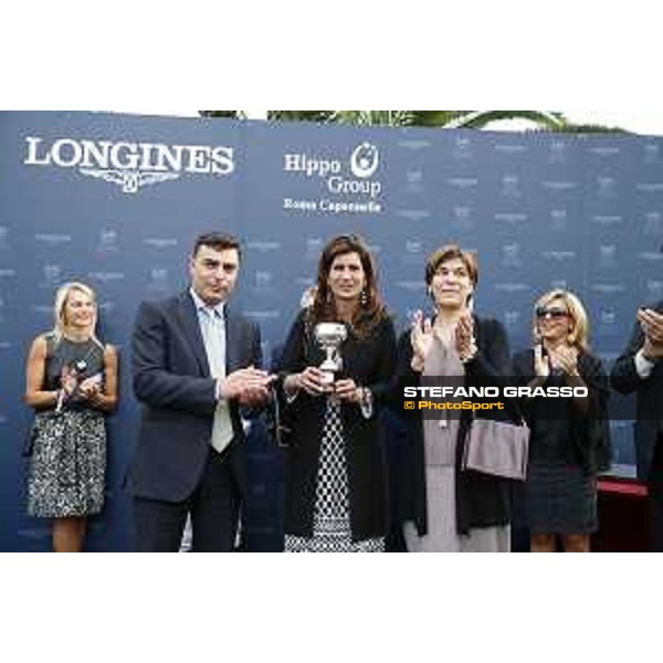 Endo Botti and Cristiana Brivio Sgorza - Premio Ribot Mem.Loreto Luciani Roma,Capannelle racecourse 25 october 2015 ph.Stefano Grasso/HippoGroup Roma Capannelle