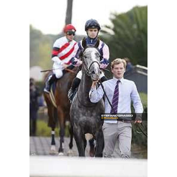 Umberto Rispoli on Victoria Regina Premio Longines Lydia Tesio Roma,25/10/2015 ph.Stefano Grasso