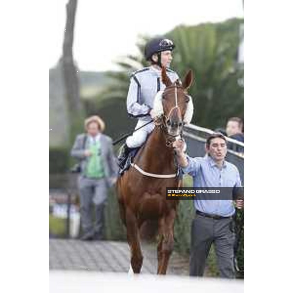 Adrie de Vries on Odeliz Premio Longines Lydia Tesio Roma,25/10/2015 ph.Stefano Grasso