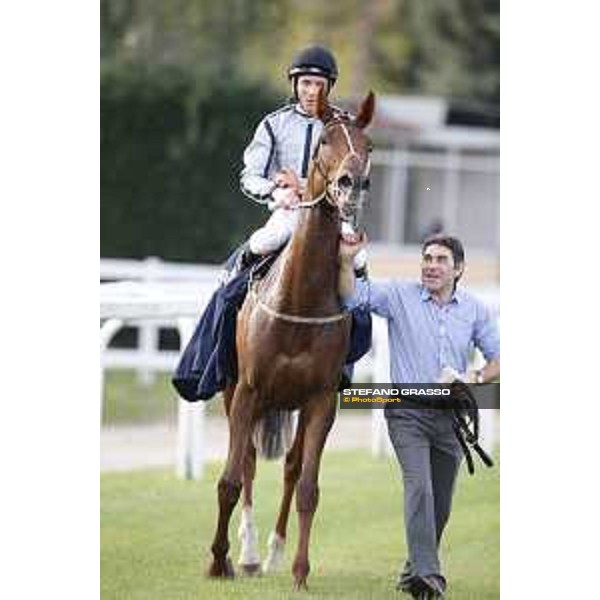 Adrie de Vries on Odeliz Premio Longines Lydia Tesio Roma,25/10/2015 ph.Stefano Grasso