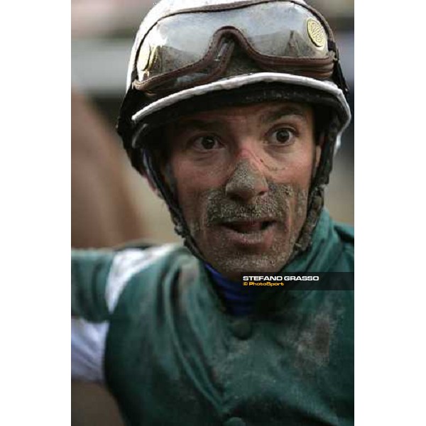 Frankie Dettori after the Breeders\' Cup Classic New York, 29th october 2005 ph. Stefano Grasso